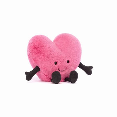 Jellycat Pink Heart New Zealand | SDXMT8754